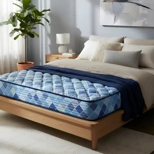 Colchón 2 Plazas Taurus Real 140x190 Espuma Alta Densidad Celeste