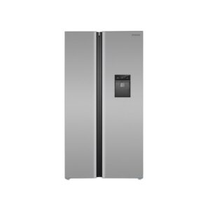 HELADERA ENOVA 520L SIDE-BY-SIDE NO FROST INVERTER ACERO INOX.