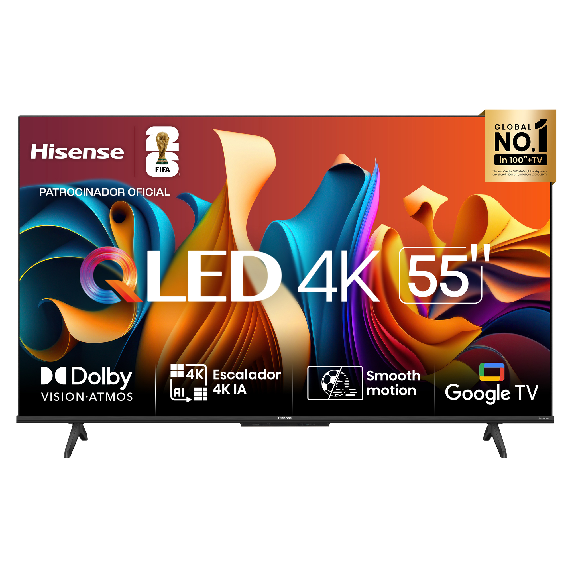 LED HISENSE 55" QLED Q6N 55Q6N
