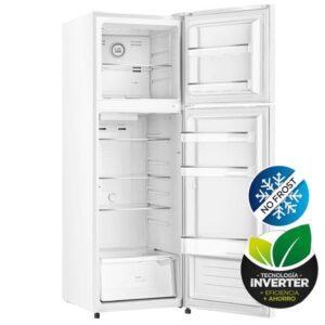 HELADERA BRIKET KD-268FWW WHITE TOP MOUNT NO FROST