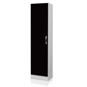 Despensero Ricchezze - 4 estantes 1 puerta - negro
