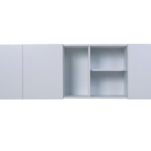 Alacena Ricchezze - 160cm - Livorno - 3 puertas - color blanco