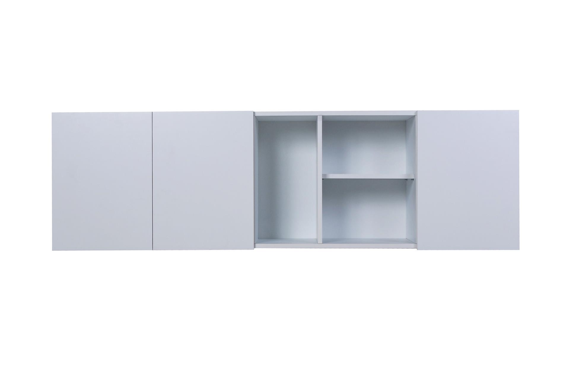 Alacena Ricchezze - 160cm - Livorno - 3 puertas - color blanco