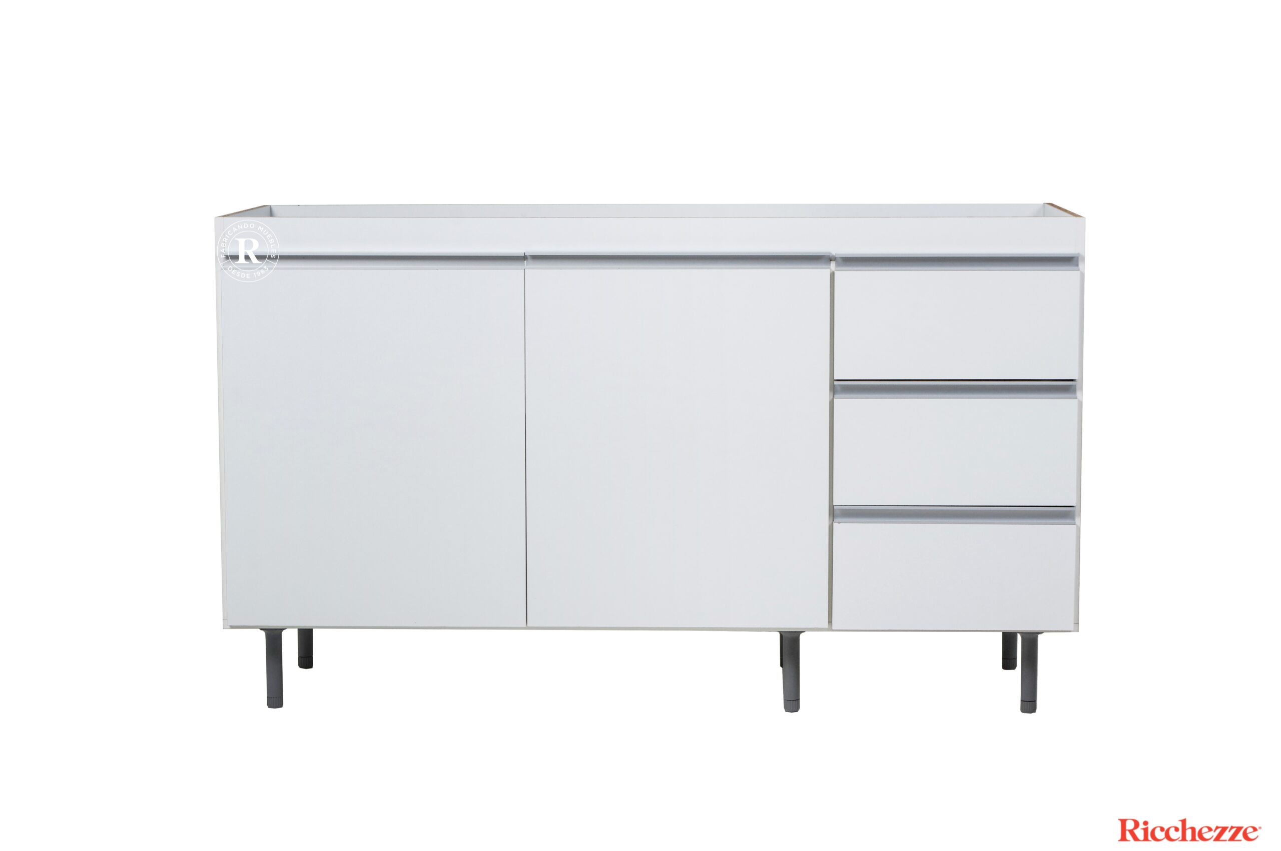 Bajomesada Ricchezze 140 cm - Línea ARco - Aluminio