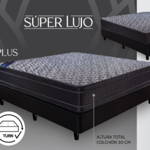 Colchón Taurus Súper Lujo Plus (Espuma 28 kg/m3)